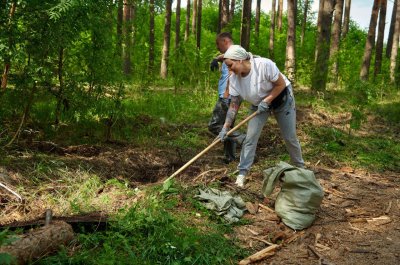 Минэкологии и волонтеры ликвидировали несанкционированную свалку в поселке Арья Уренского округа Минэкологии и волонтеры ликвидировали несанкционированную свалку в поселке Арья Уренского округа