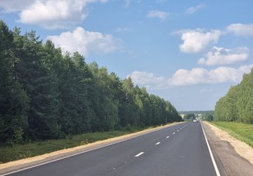 Участок дороги Выездное - Дивеево - Сатис стал самым длинным из отремонтированных в 2025 году по нацпроекту «Инфраструктура для жизни»