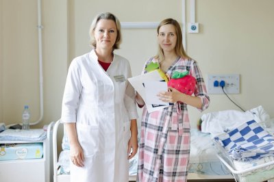 Пациентки Областного перинатального центра поделились мнением о востребованности новых мер поддержки семей с детьми