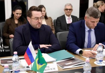 Олег Беркович обсудил перспективы расширения культурного и образовательного сотрудничества с делегацией Бразилии