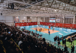 Волейбольный клуб «Горький» одержал победу в матче 14-го тура мужской волейбольной Суперлиги в Арзамасе