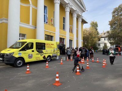 Масштабная акция «Безопасный путь на двух колесах: питбайки и мопеды» прошла в Городце