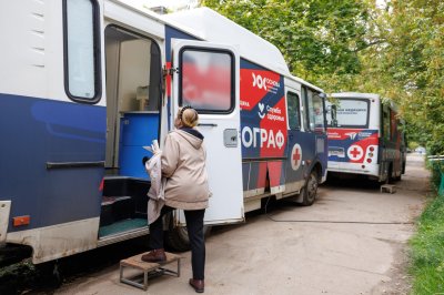 Почти 600 населенных пунктов региона посетили «Поезда здоровья» с начала года Почти 600 населенных пунктов региона посетили «Поезда здоровья» с начала года