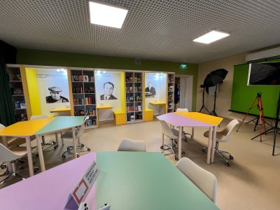 В поселке Воскресенское после оборудования по модельному стандарту открылась центральная библиотека