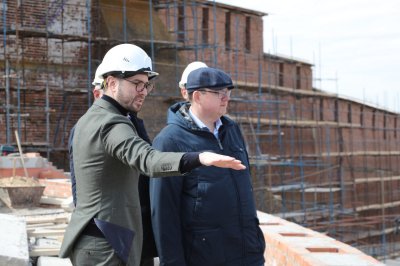 Реконструкция Чкаловской лестницы выполнена на 65% Реконструкция Чкаловской лестницы выполнена на 65%