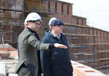 Реконструкция Чкаловской лестницы выполнена на 65% Реконструкция Чкаловской лестницы выполнена на 65%