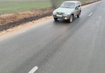 В Гагинском округе сдана в эксплуатацию дорога Кержемок – Шарапово, обновленная по нацпроекту «Инфраструктура для жизни»