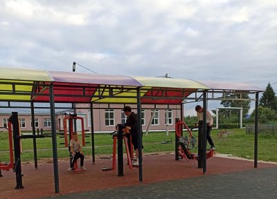 В селе Хохлома Ковернинского округа благодаря проекту «Вам решать!» открыли новую спортплощадку В селе Хохлома Ковернинского округа благодаря проекту «Вам решать!» открыли новую спортплощадку