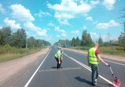 В городском округе Выкса завершен ремонт дорог, запланированных на 2025 год