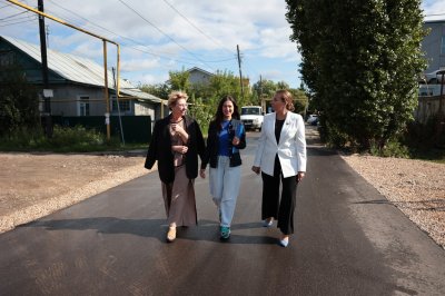 Социальные участковые проверили качество ремонта дорог в частном секторе по проекту «Вам решать!» Социальные участковые проверили качество ремонта дорог в частном секторе по проекту «Вам решать!»