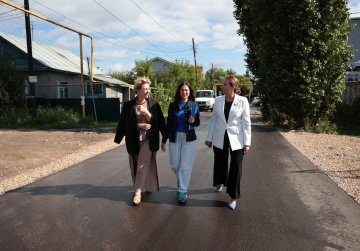 Социальные участковые проверили качество ремонта дорог в частном секторе по проекту «Вам решать!»