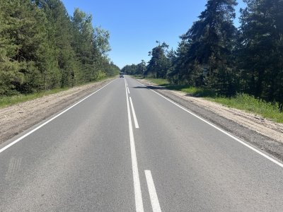 В Балахнинском округе завершены ремонтные дорожные работы, запланированные по нацпроекту «Инфраструктура для жизни» в 2025 году