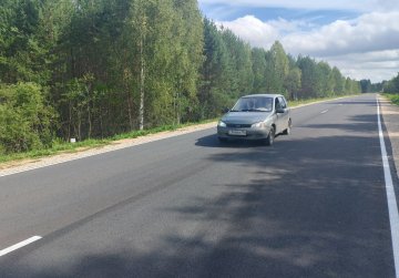 В Нижегородской области по нацпроекту привели в нормативное состояние дорогу, соединяющую Воскресенский и Краснобаковский округа