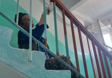 В городе Бор по требованию ГЖИ за 5 месяцев отремонтировали 13 подъездов многоквартирных домов