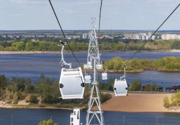 Нижегородская канатная дорога готова к запуску после модернизации Нижегородская канатная дорога готова к запуску после модернизации