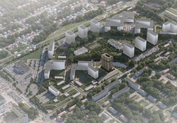 В Нижнем Новгороде согласован архитектурно-градостроительный облик первого жилого дома в рамках КРТ на улице Янки Купалы