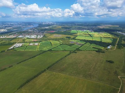 В поселке Новинки в Нижнем Новгороде с участием ДОМ.РФ построят около 1,6 млн кв. м жилья В поселке Новинки в Нижнем Новгороде с участием ДОМ.РФ построят около 1,6 млн кв. м жилья