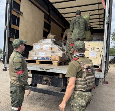 Более 65 тонн гуманитарной помощи от Нижегородской области доставили бойцам в зону СВО Более 65 тонн гуманитарной помощи от Нижегородской области доставили бойцам в зону СВО