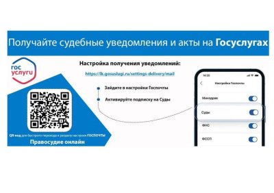 Нижегородцы могут получать судебные извещения на портале «Госуслуги» Нижегородцы могут получать судебные извещения на портале «Госуслуги»