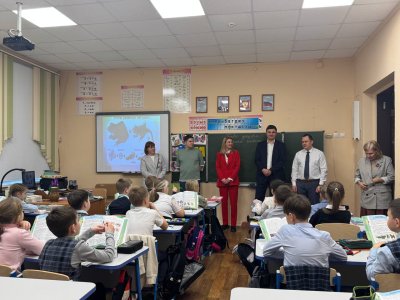 Областной Минтранс провел в нижегородских школах серию уроков по безопасности дорожного движения