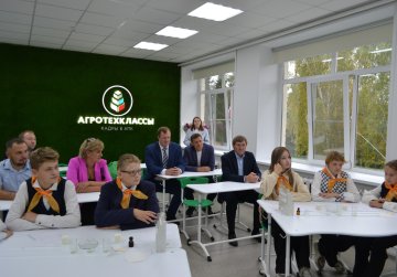 12 новых агротехнологических классов открылись в школах Нижегородской области 12 новых агротехнологических классов открылись в школах Нижегородской области
