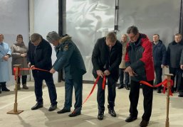 Пожарную часть торжественно открыли после капитального ремонта в селе Криуша Вознесенского округа