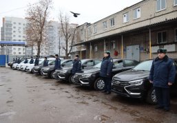 17 новых служебных автомобилей вручили сотрудникам ГУФСИН России по Нижегородской области