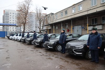 17 новых служебных автомобилей вручили сотрудникам ГУФСИН России по Нижегородской области