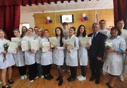 В Ветлуге 16 первых выпускников класса «Медик» получили квалификацию младшей медсестры по уходу за больными