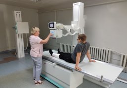 В поликлинике Починковской ЦРБ благодаря нацпроекту «Здравоохранение» появилась новая универсальная рентгеновская система