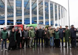 Глеб Никитин принял участие в отправке 120 тонн гуманитарной помощи в зону СВО