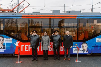В Нижнем Новгороде запустили двадцатый «Вагон Победы», посвященный героям-землякам В Нижнем Новгороде запустили двадцатый «Вагон Победы», посвященный героям-землякам