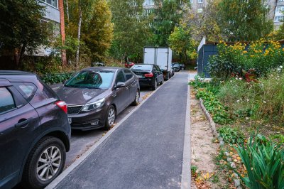 Придомовую территорию на улице Родионова в Нижнем Новгороде отремонтировали при содействии социальных участковых Придомовую территорию на улице Родионова в Нижнем Новгороде отремонтировали при содействии социальных участковых