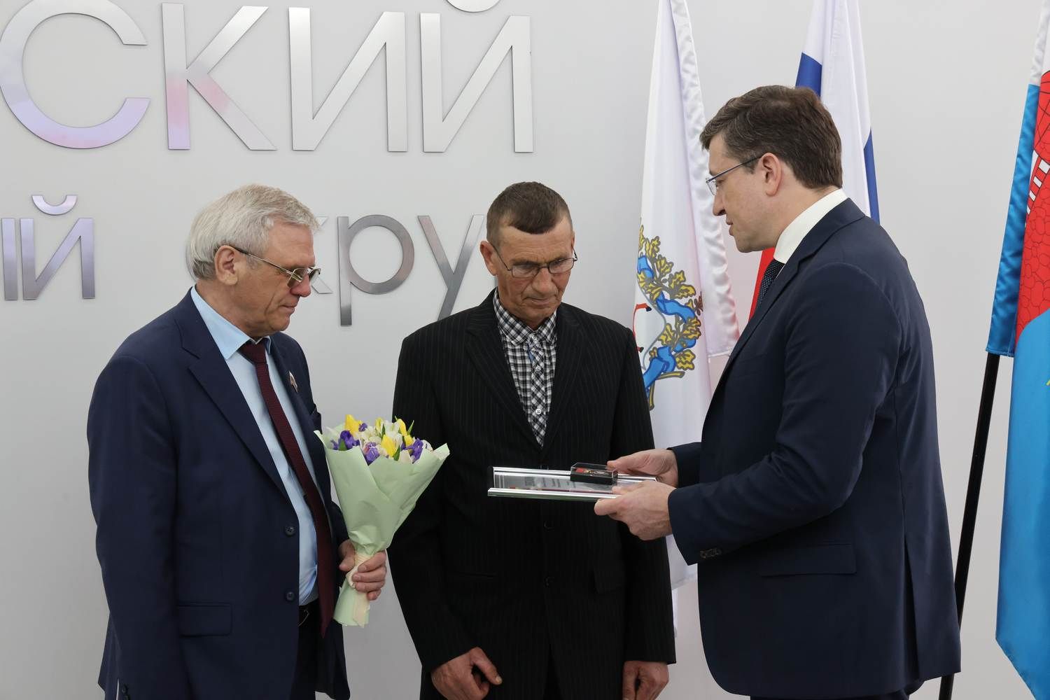 Глеб Никитин встретился с ветеранами Великой Отечественной войны, проживающими в Лысковском округе