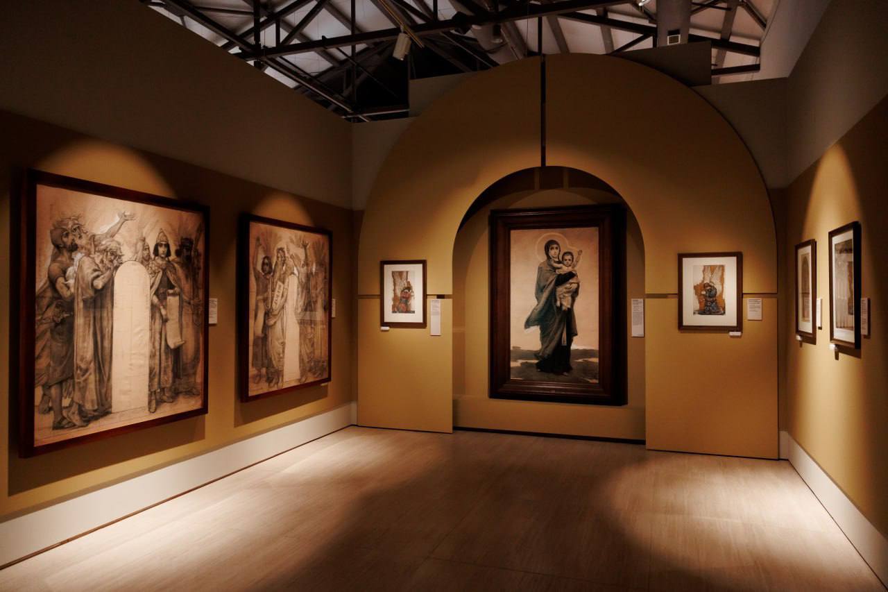 Выставка «Виктор Васнецов. Радость праведных. Религиозная живопись и графика» открылась в Манеже Нижегородского кремля Выставка «Виктор Васнецов. Радость праведных. Религиозная живопись и графика» открылась в Манеже Нижегородского кремля